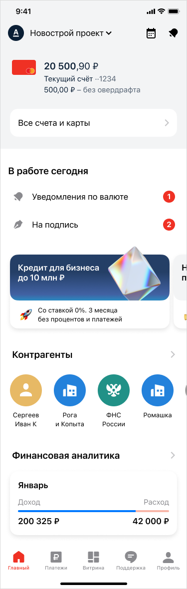Главная